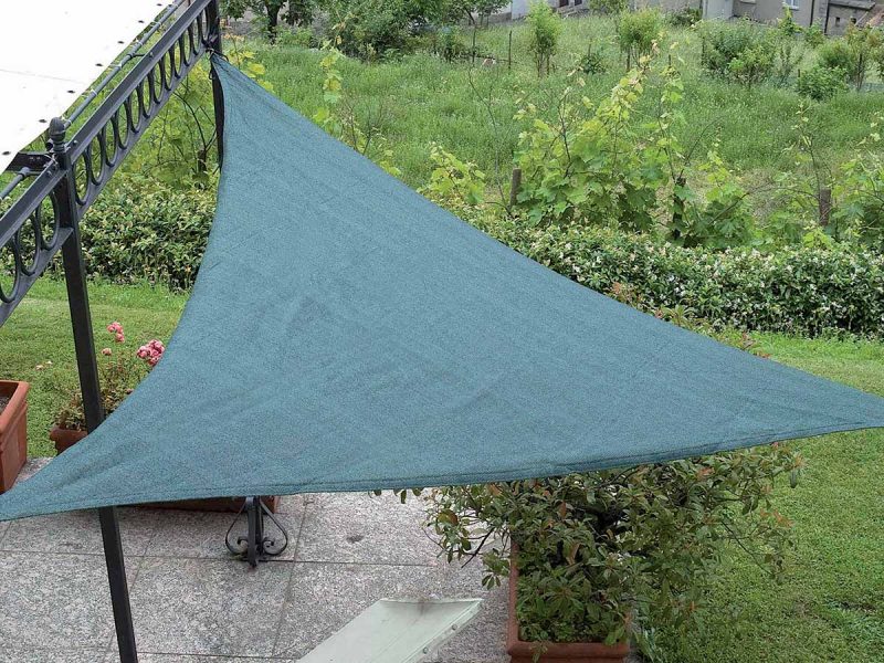 sun sail triangular shading net